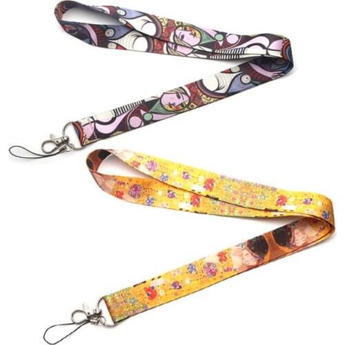 Picasso Art Straps Lanyards For keychain ID Card Pass Mobile Phone USB Badge Holder Hang Rope Lariat Lanyard