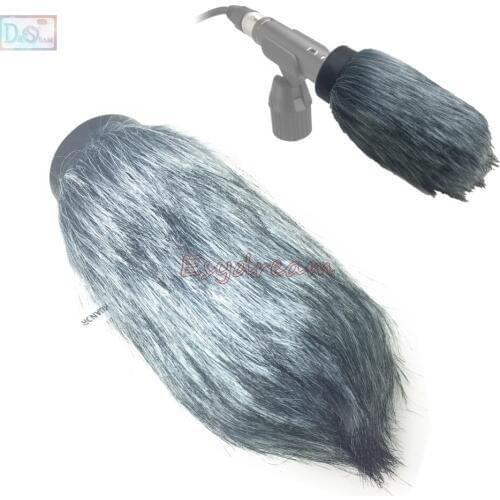 Grey Professional Outdoor Furry Cover Windscreen Windshield Muff for RODE NTG1 NTG-1 Microphone Deadcat Wind Shield