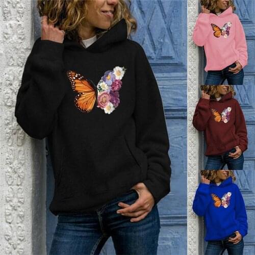 Hoodie Long Sleeve Sweatshirts Harajuku Women Hoodies Tops Clothes Sudaderas Para Mujer Fashion Tops