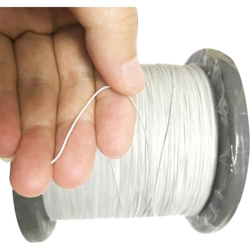 50M Telflon Wire High Temperature Line UL10064-26AWG Compensation Wire Super Fine Extra Small Outer Diameter 0.7mm Line