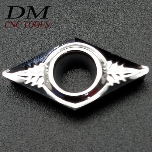 10Pcs DCGT11T304-AK H01 DCGT32.51 Aluminum blade Inserts Carbide inserts cncTurning blade tool Lathe