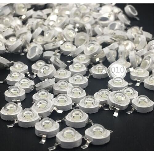 20pcs 3W Royal Blue 440nm 470nm Grow LED COB SMD Lamp Blub DIY 10W 20W 30W 50W 100W Grow Light For 1 3 5 W Watt Light Beads