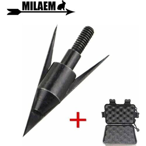 6/12pcs Archery Blade Arrowhead Target Arrow Point Tips 145Gr Broadheads Stainless Steel Hunting Shooting Fish Arrow Accessories