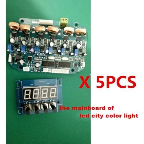 The parts of 36X18W 6in1 led city color light city color painter