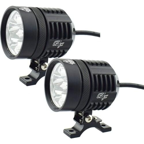 Motorcycle LED Headlight 12V 60W Spotlight 6000K super bright Moto fog lamp Motorbike Work auxiliary Light ATV DRL headlamp