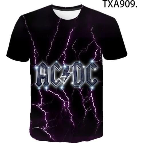 New 2021 Men Summer 3D Print Rock Band Metal Style Mens And Womens Casual Round Neck Hip Hop Short Sleeve T-Shirt 130-6XL