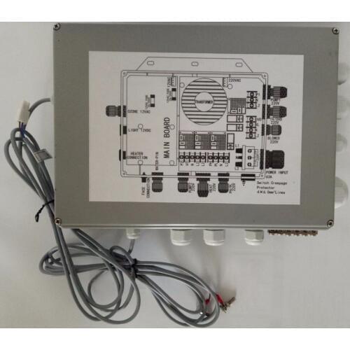 Hot tub spa controller Box pack replacement fit 2 pump+ ET-H3000 +12VDC light Energy Saver Spa Equipment lagunabay