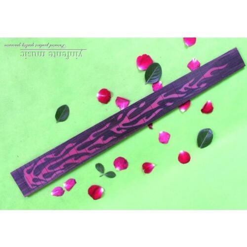 Rosewood guitar fretboard For Strat Jackson Electric Guitar 24 Fret Red Flame