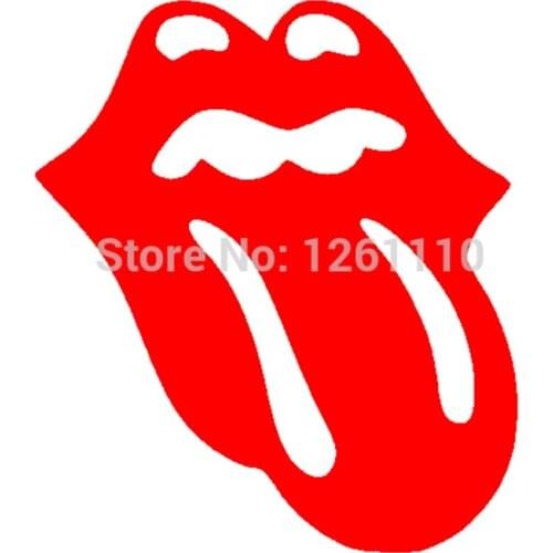 HotMeiNi Lips & Tongue Rock & Roll Boat Car Motorbike Van Bumper Window Vinyl Sticker Decal Funny