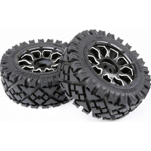 Rc car alloy super star wheel with All-Terrain for 1/5 scale HPI Rovan Baja 5B SS