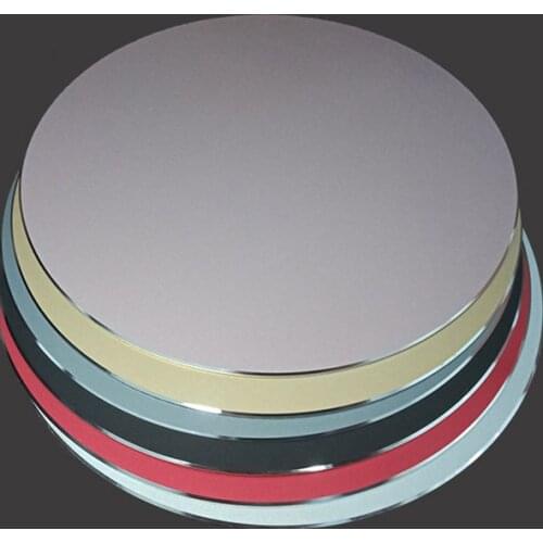 Metal Mouse Pad Aluminum Alloy Mouse Pad Smooth Thin Double Side Waterproof