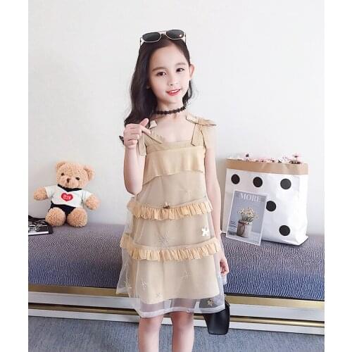 2018 New Summer Girls Princess Dress Brand Toddler Bowknot Girls Dress Party Dresses for Baby Girls Costumes 2-12 Years