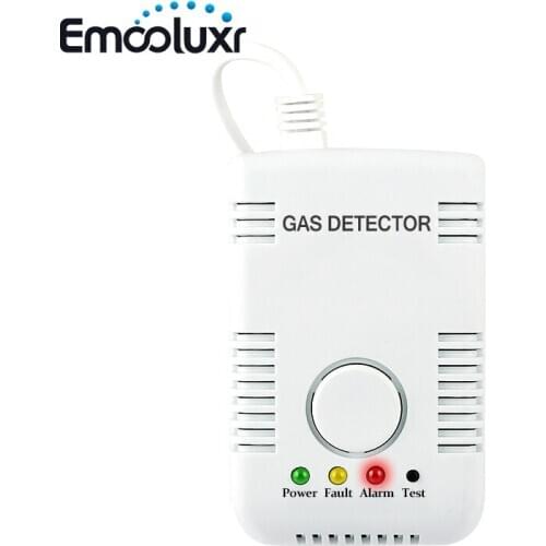 Portable Combustible Gas Leak Detector LPG LNG Coal Natural Gas Leakage Sensor For House Kitchen Security Alarm