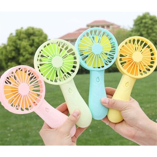 Handheld USB Fan Outdoor Mini Electric Fan Student Creative Gift Small Portable Portable Fan