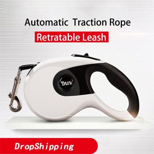 Drop shopping 3/5 M High Quality Durable Retractable Leashes Comfortable Handle Durable Leashes Small Medium Large Dog