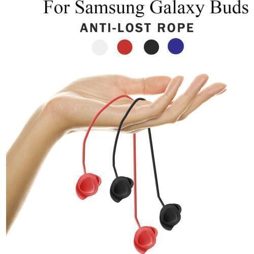 Anti-Lost Strap For Samsung Galaxy Buds Earphone Silicone Headset Hanging Neck Rope Sweatproof Waterproof Sports Accessories