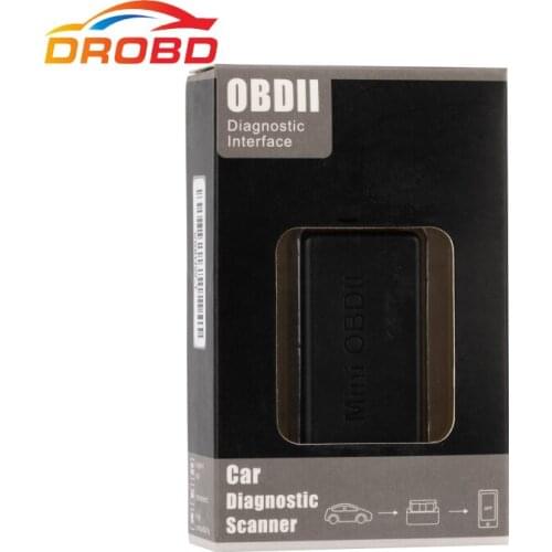 ELM327 1.5 version Mini BluTooth 4.0 ELM327 V1.5 Supports Android /IOS /PC Car Code Scanner black 9 protocol