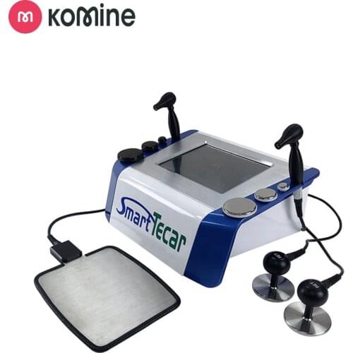 Smart Tecar Physical Therapy Machine CET RET Energy Transfer RF Diathermy Device for Muscle Pain Relief Cellulite Reduce