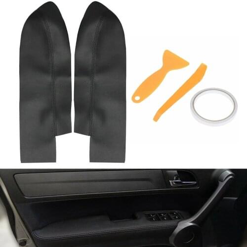 Interior Door armrest cover Inner For Honda CR-V CRV 2007-2012 Set Panel Trim
