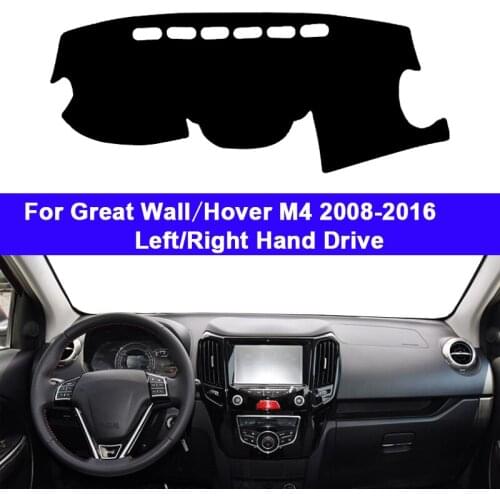 Car Inner Dashboard Cover For Great Wall Hover M4 2008 - 2016 DashMat Carpet Cape Console Protector Sun-Shade Block UV Ray Rug