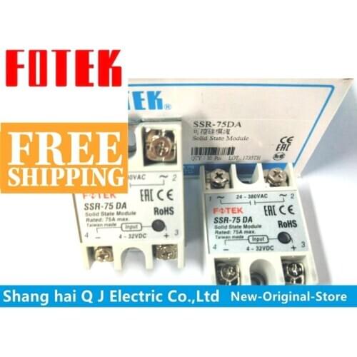 FOTEK SSR-75DA SSR-75DA-H SSR-75VA SSR-75DD Brand new original