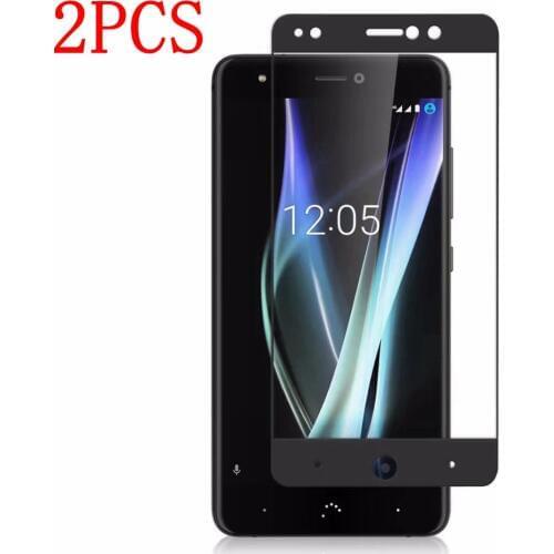 2PCS Full Cover Tempered Glass For BQ Aquaris X Screen Protector protective film For BQ Aquaris X2 Pro U2 glass