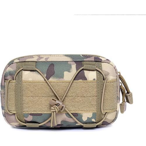 1000D Nylon Military Wallet Waist bag Outdoor Camping Molle Pouch Tactical Belt Small Pocket Travel Hunting Pouch Rifle Bag