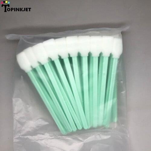 50PCS/Pack Cleaning Foam For Epson Roland Mimaki Mutoh All Large Format Solvent Printer Printhead Cleaning Tool Buds Foam