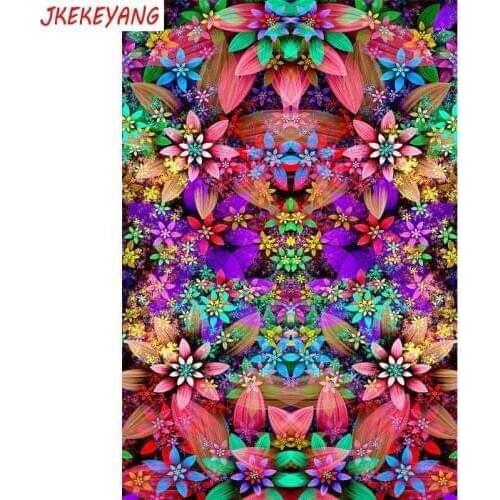 5D DIY square/round Diamond painting Abstract flower Cross Stitch Diamond Embroidery Pattern Rhinestone J2143