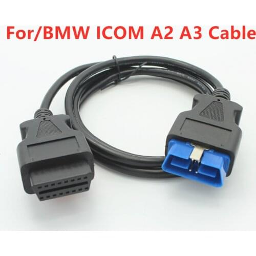 Car OBD2 ICOM A2 16pin Extension Cable Auto Diagnostic Cable Connector Adapter Work for BMW ICOM A2 Motorcycles Motorbikes