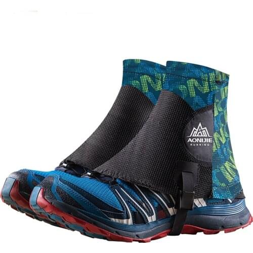 AONIJIE E941 Outdoor Unisex High Running Trail Gaiters Protective Sandproof Shoe Covers For Triathlon Marathon Hiking Reflective