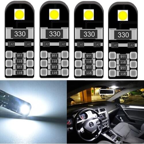 White LED Lamp T10 W5W Car Bulbs Interior lights Map Dome Trunk Glove Box Light for Kia Sportage 2011-2016 ceed jd sorento rio 3