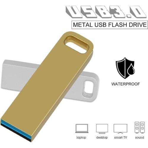 Fast metal USB 3.0 Flash Drive 128gb 4gb 8gb 16gb flash memory Pendrive 32gb 64gb USB Stick Flash USB Disk pen drive custom logo