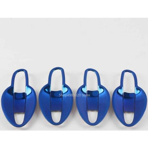 For Mazda CX-3 2017 2018 Door Handle Door Bowl Cover Frame Panel Trims Stainless Steel Stickers Car-Styling Accessories