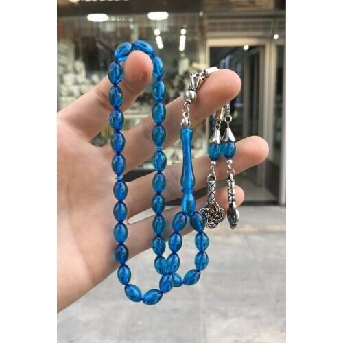 Islamic Tasbih Muslim Rosary Beads 33 Prayer Rosary For Men Bracelet For Men Accessory amber oltu amber stone Handmade Turkey