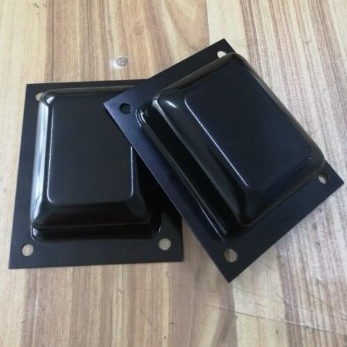 2PCS Transformer Cover EI105/114 Top Cover End Bells Shrouds Iron Side Top Protective Shields Loudspeaker Accessories