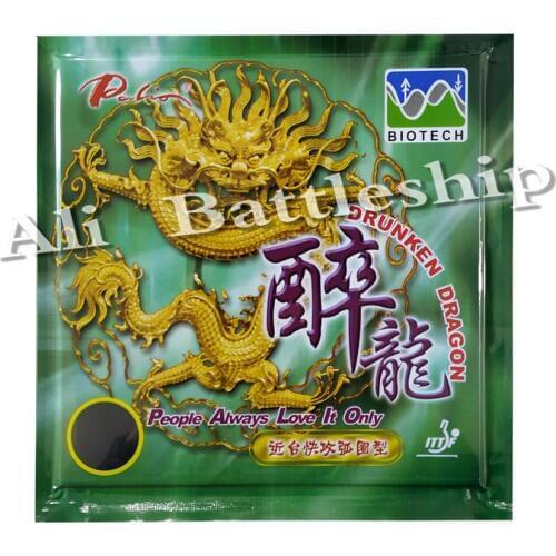 Original Palio Drunken Dragon pips-in table tennis / pingpong rubber with sponge