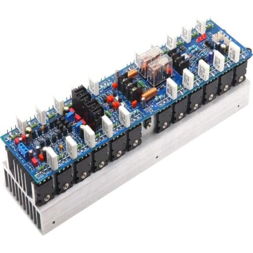 NEW C5200 A1943 Tube 1000W+1000W High Power 2.0 Channel Stereo Professional Stage Audio Amplifier Board