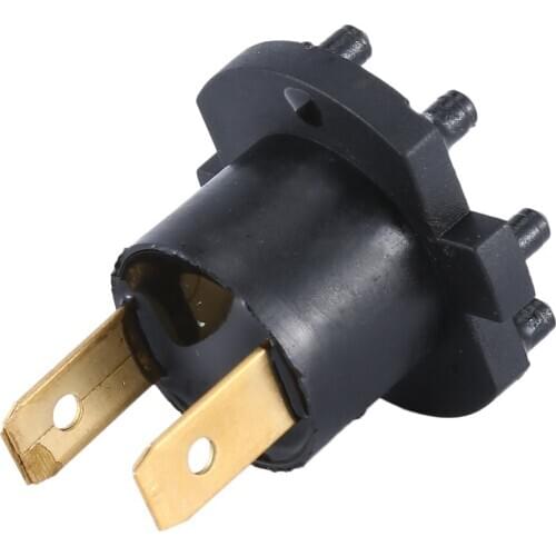 A Pair For 3 5 323 Headlight Bulb Bases Genuine For 2 De 3 323 Bk Bj Headlamp Socket H7 Globe Bulb Holder