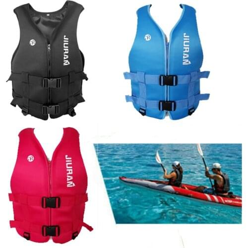 Professional Outdoor rafting Neoprene Life Jacket for children and adult water sports Swimming Boating Beach Life Vest boy girl