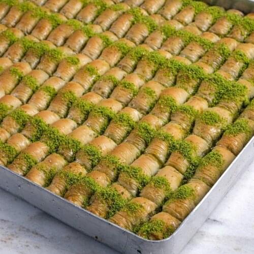 Yellow Burma BAKLAVA WITH A GREAT SHERBET WITH GREAT 1 KG TASTE FREE SHIPPING