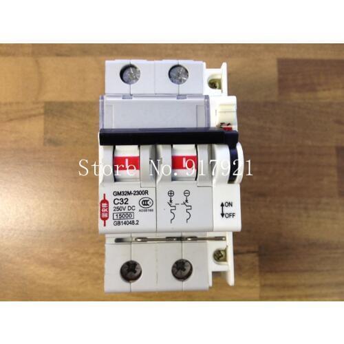 [ZOB] The people of Beijing GM32M-2300R C32 250VDC solid Anxiang DC circuit breaker with auxiliary 2P32A --5pcs/lot
