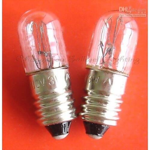 3w E10 A593 GOOD!Miniature lighting lamps 110v sellwell lighting