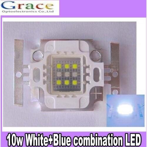 50pcs/lot Custom Made 10W Led Super Blue Aquariums DIY Led Light DC9-11V 900mA