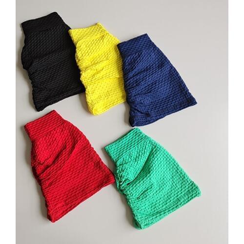 Honey Peach Hip High Waisted Tights Womens Fast Dry Summer Running Fitness Sweat Wicking Training Dance Yoga Shorts Pants