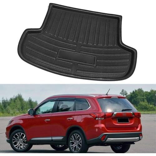 Car Boot Cargo Liner Trunk Tray Floor Mat Carpet For Mitsubishi Outlander 2013 2014 2015 2016 2017 2018 2019 2020