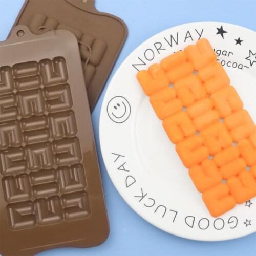 Love Shape Silicone Chocolate Mold Waffle Biscuit Mould Kitchen Supplies DIY Baking Mold Household Tools Homemake Dessert Tool