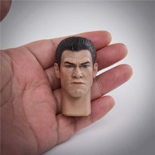 1/6 Scale JX040 Soldier Male Head Sculpture Model for 12" Action Doll