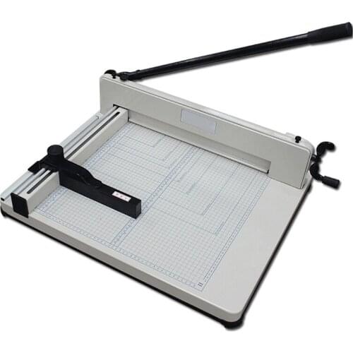 Desktop Paper Cutter Guillotine 858-A3 size paper Cutting Machine max width 44mm Paper Cutting Machine cutting thickness 4CM XH