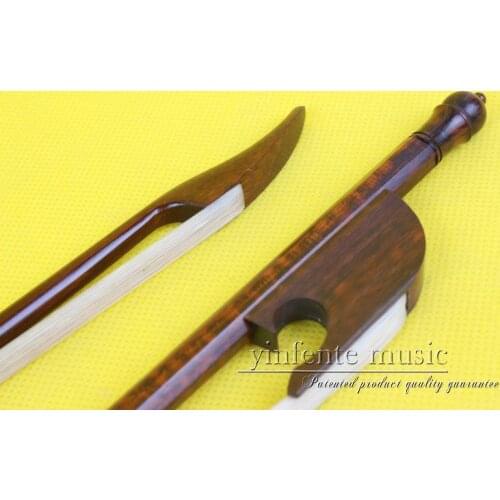 One 1+8 # snakewood Baroque violin bow High Quality 1pcs 4/4 Violin Bow Style bone Straight